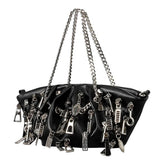 Boogzel Apparel Industrial Chaos Chain Bag, view 2