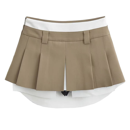 Boogzel Apparel Influencer Mini Pleated Skirt