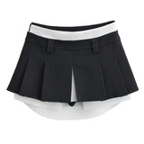 Boogzel Apparel Influencer Mini Pleated Skirt, view 3