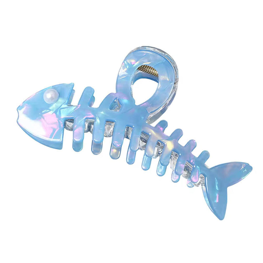 Boogzel Apparel Iridescent Fish Bone Hair Claw