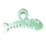 Boogzel Apparel Iridescent Fish Bone Hair Claw, view 6