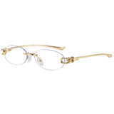 Boogzel Apparel It Girl Energy Rimless Sunglasses, view 5