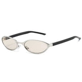 Boogzel Apparel It Girl Skinny Oval Glasses, view 2