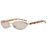 Boogzel Apparel It Girl Skinny Oval Glasses, view 4