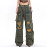 Boogzel Apparel Itz No Big Deal Cargo Jeans, view 3