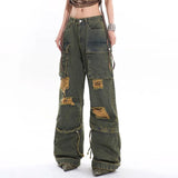 Boogzel Apparel Itz No Big Deal Cargo Jeans, view 4