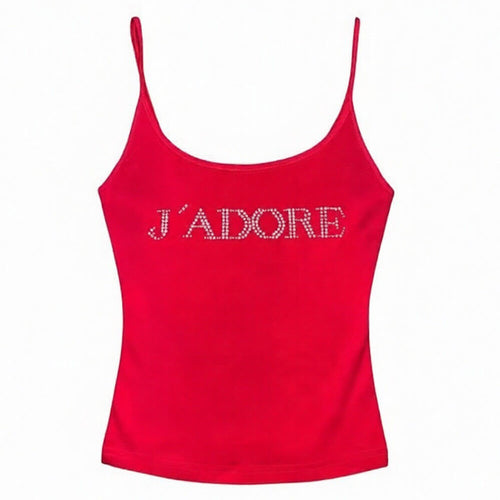 Boogzel Apparel J'adore Y2K Tank Top