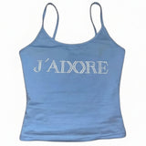 Boogzel Apparel J'adore Y2K Tank Top, view 2