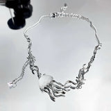 Boogzel Apparel Jellyfish Necklace, view 2
