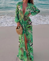 Boogzel Apparel Jungle Muse Maxi Dress, view 2