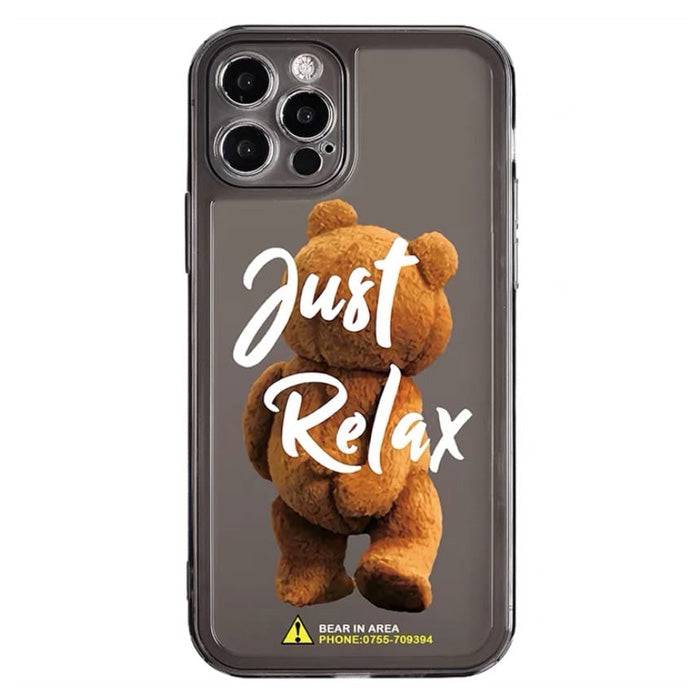 Boogzel Apparel Just Relax iPhone Case