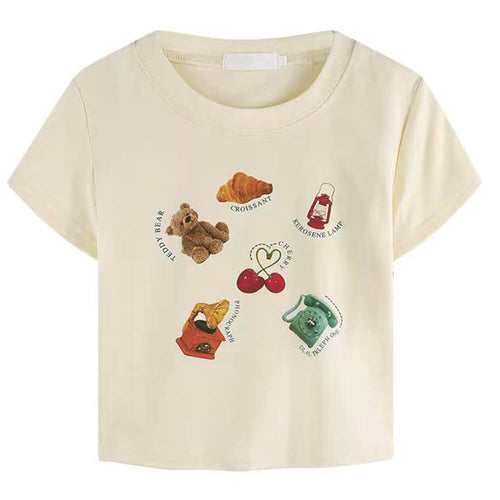 Boogzel Apparel Kawaii Aesthetic Baby Tee