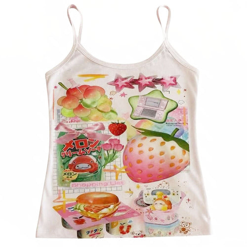 Boogzel Apparel Kawaii Aesthetic Tank Top