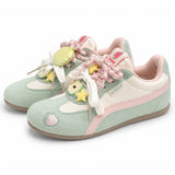 Boogzel Apparel Kawaii Apple Charm Sneakers, view 2
