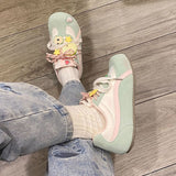 Boogzel Apparel Kawaii Apple Charm Sneakers, view 5