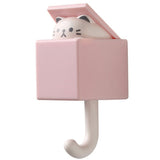 Boogzel Apparel Kawaii Cat Pop Up Wall Hook, view 5