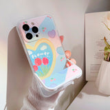 Boogzel Apparel Kawaii Flower iPhone Case, view 4