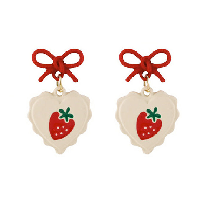 Boogzel Apparel Kawaii Strawberry Earrings