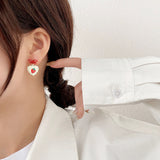 Boogzel Apparel Kawaii Strawberry Earrings, view 3