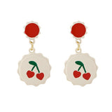 Boogzel Apparel Kawaii Strawberry Earrings, view 4