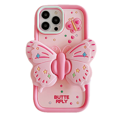 Boogzel Apparel Kidcore Butterfly iPhone Case