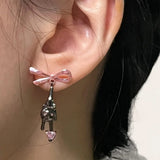 Boogzel Apparel Kitten & Bow Earrings, view 3