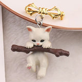 Boogzel Apparel Kitty Brooch, view 2