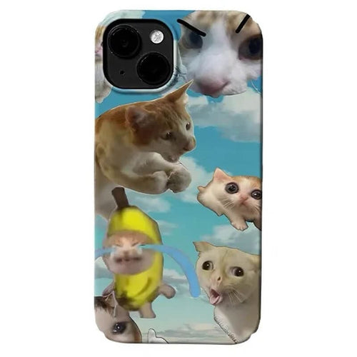 Boogzel Apparel Kitty Meme iPhone Case