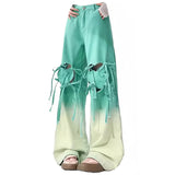 Boogzel Apparel Knee-Heart Gradient Pants, view 6