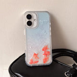 Boogzel Apparel Koi Fish Glitter iPhone Case, view 2
