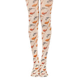 Boogzel Apparel Koi Fish Print Aesthetic Tights, view 2