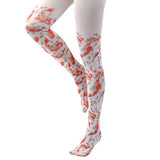 Boogzel Apparel Koi Fish Print Tights, view 2