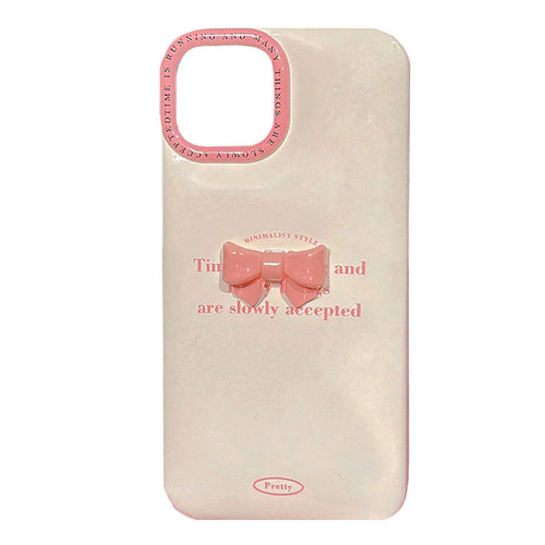 Boogzel Apparel Korean Aesthetic Bow iPhone Case