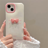 Boogzel Apparel Korean Aesthetic Bow iPhone Case, view 4