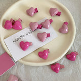 Boogzel Apparel Korean Aesthetic Hearts Hair Clips, view 2