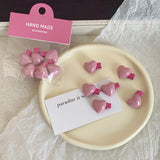 Boogzel Apparel Korean Aesthetic Hearts Hair Clips, view 4