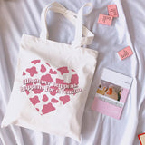 Boogzel Apparel Korean Aesthetic Tote Bag, view 3