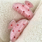 Boogzel Apparel Korean Heart Rhinestone Hair Claw, view 3