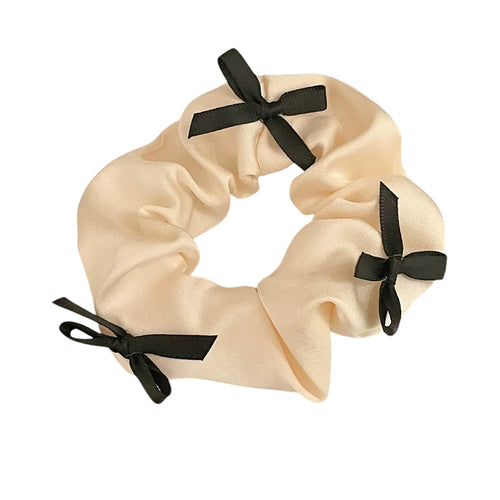 Boogzel Apparel Korean Style Bows Satin Scrunchie