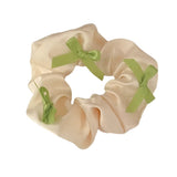 Boogzel Apparel Korean Style Bows Satin Scrunchie, view 5