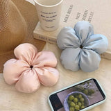 Boogzel Apparel Korean Style Flower Shape Scrunchie, view 6
