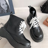 Boogzel Apparel Lace Up Ankle Boots, view 2