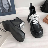 Boogzel Apparel Lace Up Ankle Boots, view 3