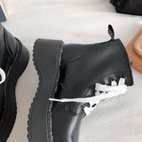 Boogzel Apparel Lace Up Ankle Boots, view 4