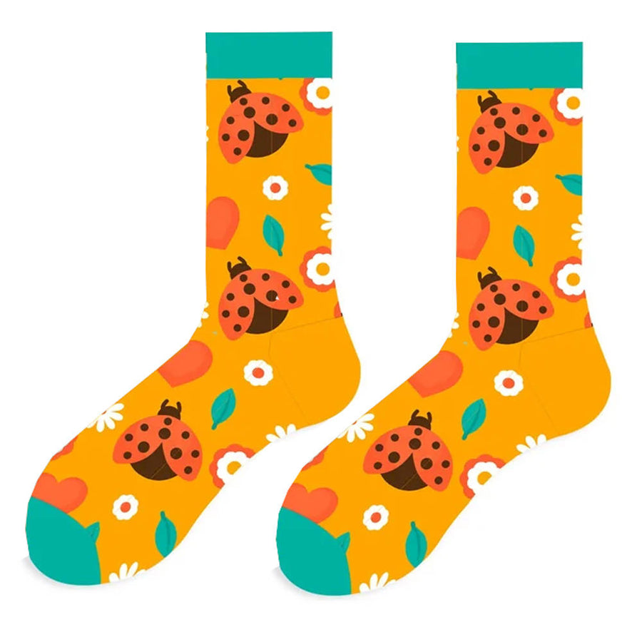 Boogzel Apparel Ladybug Print Socks