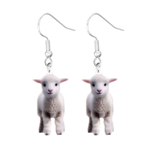 Boogzel Apparel Lamb Drop Earrings