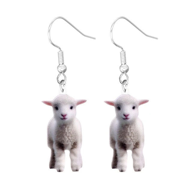 Boogzel Apparel Lamb Drop Earrings