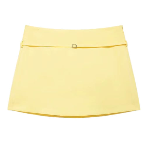 Boogzel Apparel Late for Lecture Mini Skort