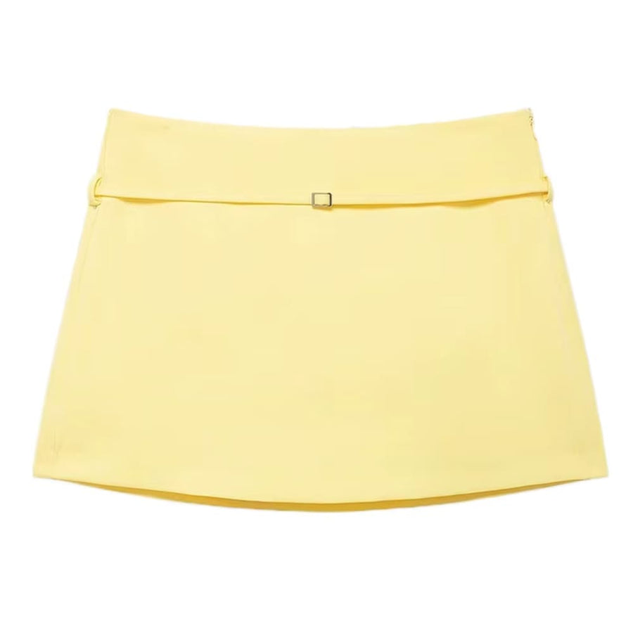 Boogzel Apparel Late for Lecture Mini Skort