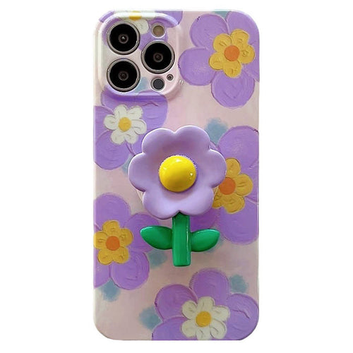Boogzel Apparel Lavender Flowers iPhone Case